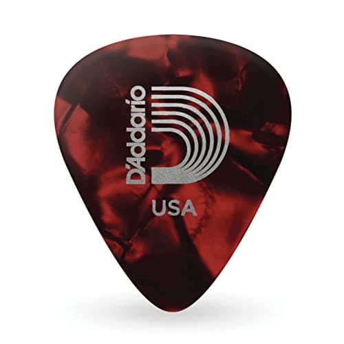D'Addario 25 Std-Pick-Cel-Rpearl- Med (1CRP4-25)