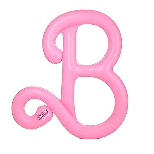 Barbie The Movie FUNBOY Iconic B Inflatable Pool Float