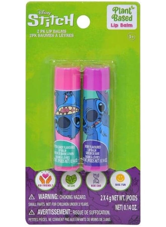 Townley Girl Lip Balm Plant Based Stitch 2 Pack