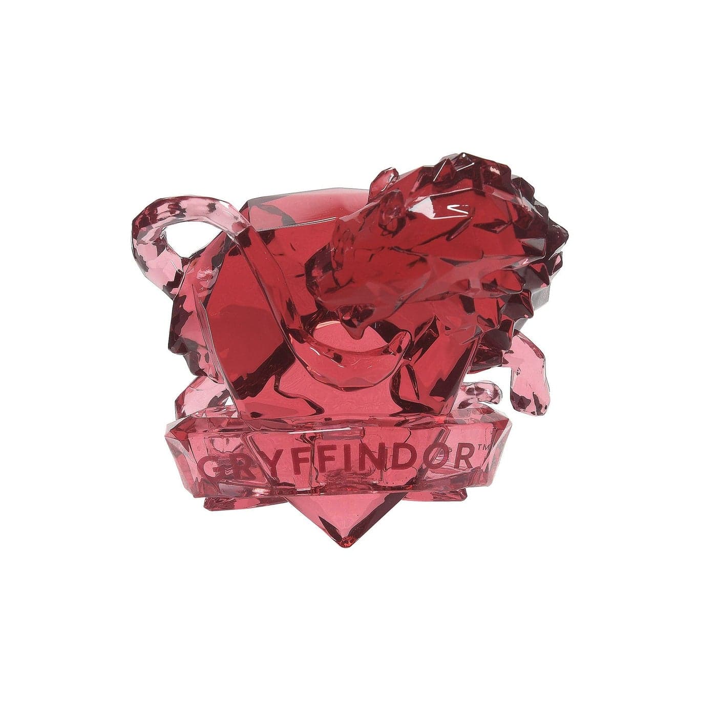 Enesco Facets The Wizarding World of Harry Potter Gryffindor House Crest Figurine 323 Inch Red