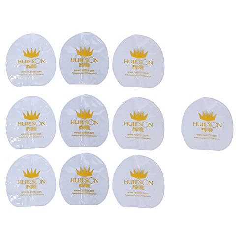 Acxico 10Pcs Ping Pong Table Tennis Racket Rubber Protection Film Protection Cover Transparent
