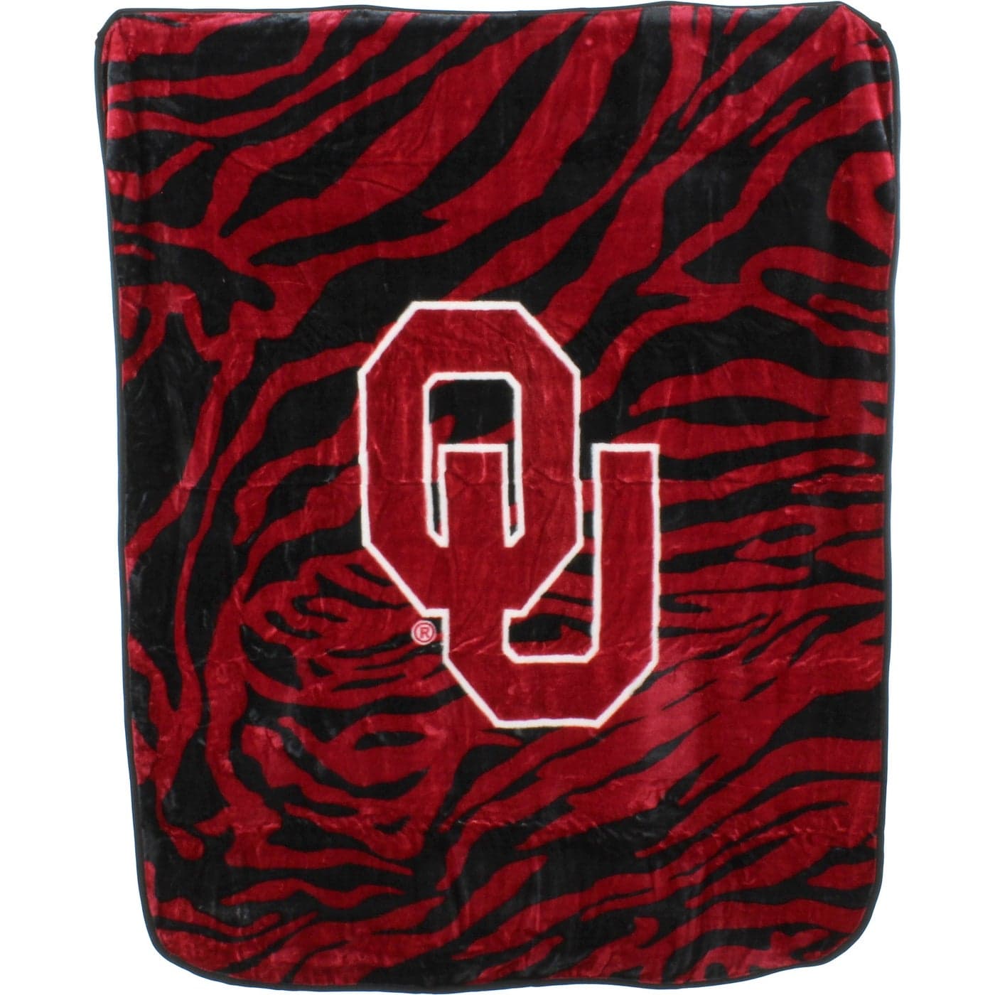 College Covers Oklahoma Sooners Raschel Throw Blanket 60 in by 50 in