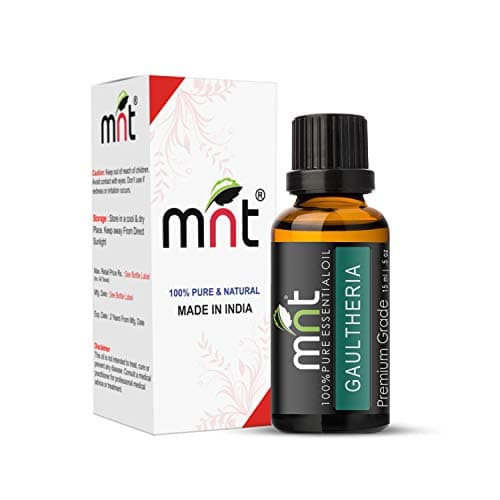 MNT Gaultheria (WinterGreen) Essential Oil 100% Pure Natural Therapeutic Grade Ideal For Massage Over Skin (15ML)