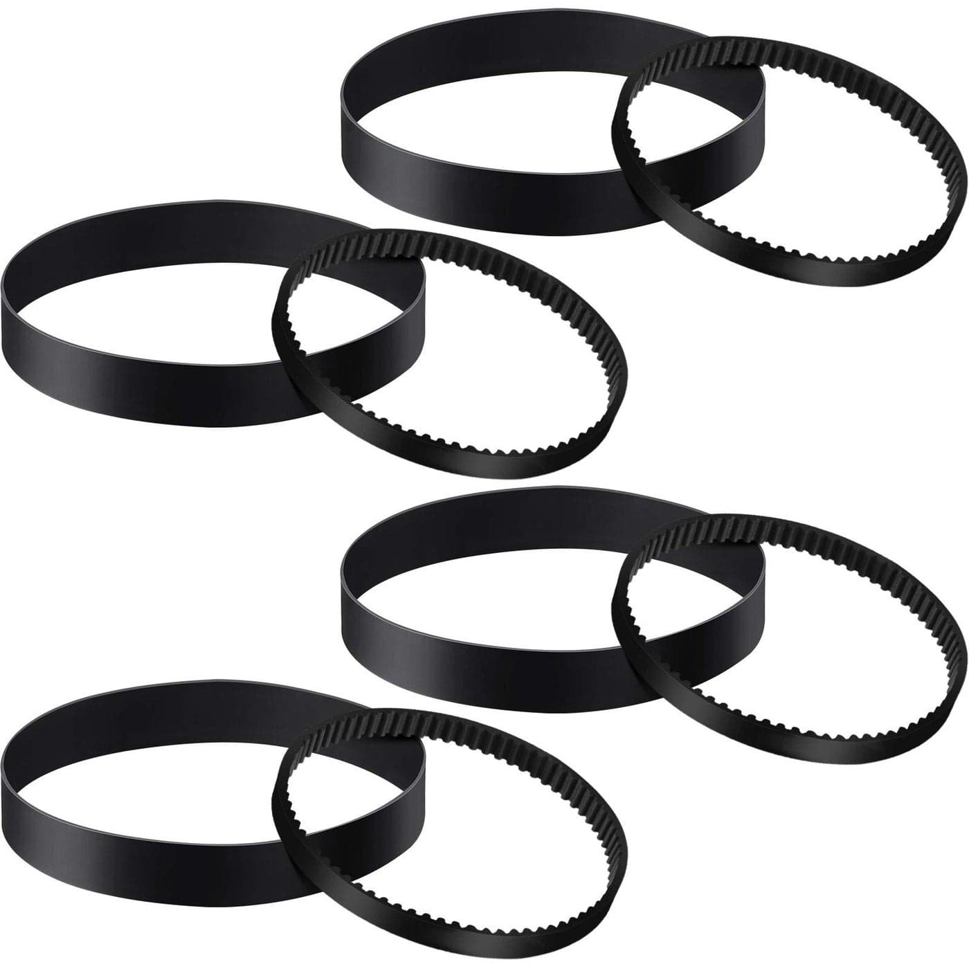 Honoson 4 Sets 6960W Belt Replacements Compatible with Bissell ProHeat 2X 0150621 2150628 Vacuum Cleaner Replacement Rubber Belts Pump and Roller Brush Belt Sets Compatible with Bissell