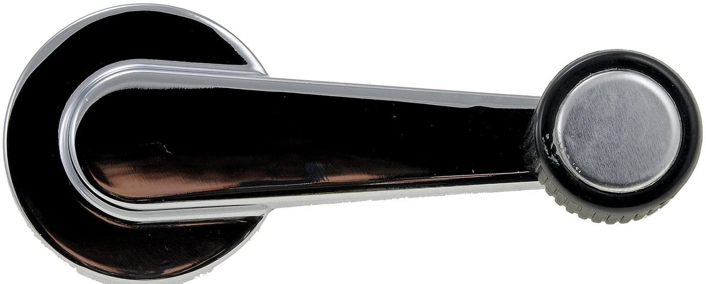 Dorman 76945 Window Crank Handle Compatible with Select Chevrolet / GMC Models, Chrome , Black