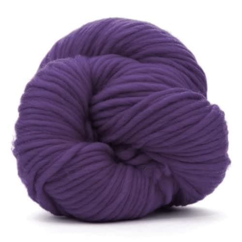 Revolution Fibers | Premium Super Bulky Merino Yarn | 100-Grams of 100% Wool Yarn Chunky Weight, Thick Wool Yarn for Knitting, Crochet, Baby Blanket, Dyed, Felting, Weaving (Heather)