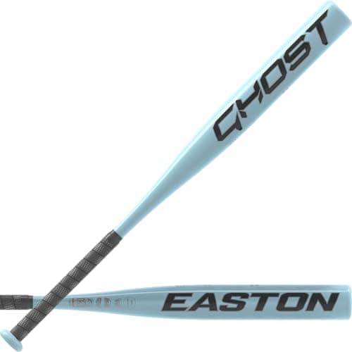 Easton | Ghost Youth Fastpitch Softball Bat | Approved for All Fields | -11 | 1 Pc. Aluminum | Light Blue | 29 Inch