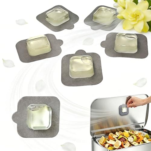 xcivi 6 Pack Replacement Deodorizer Pod for Simplehuman Pod Holder, Compatible with Trash Can, Deodorizer Refills for Bathroom, Closet, Storage, Odor Eliminator for Trash Cans