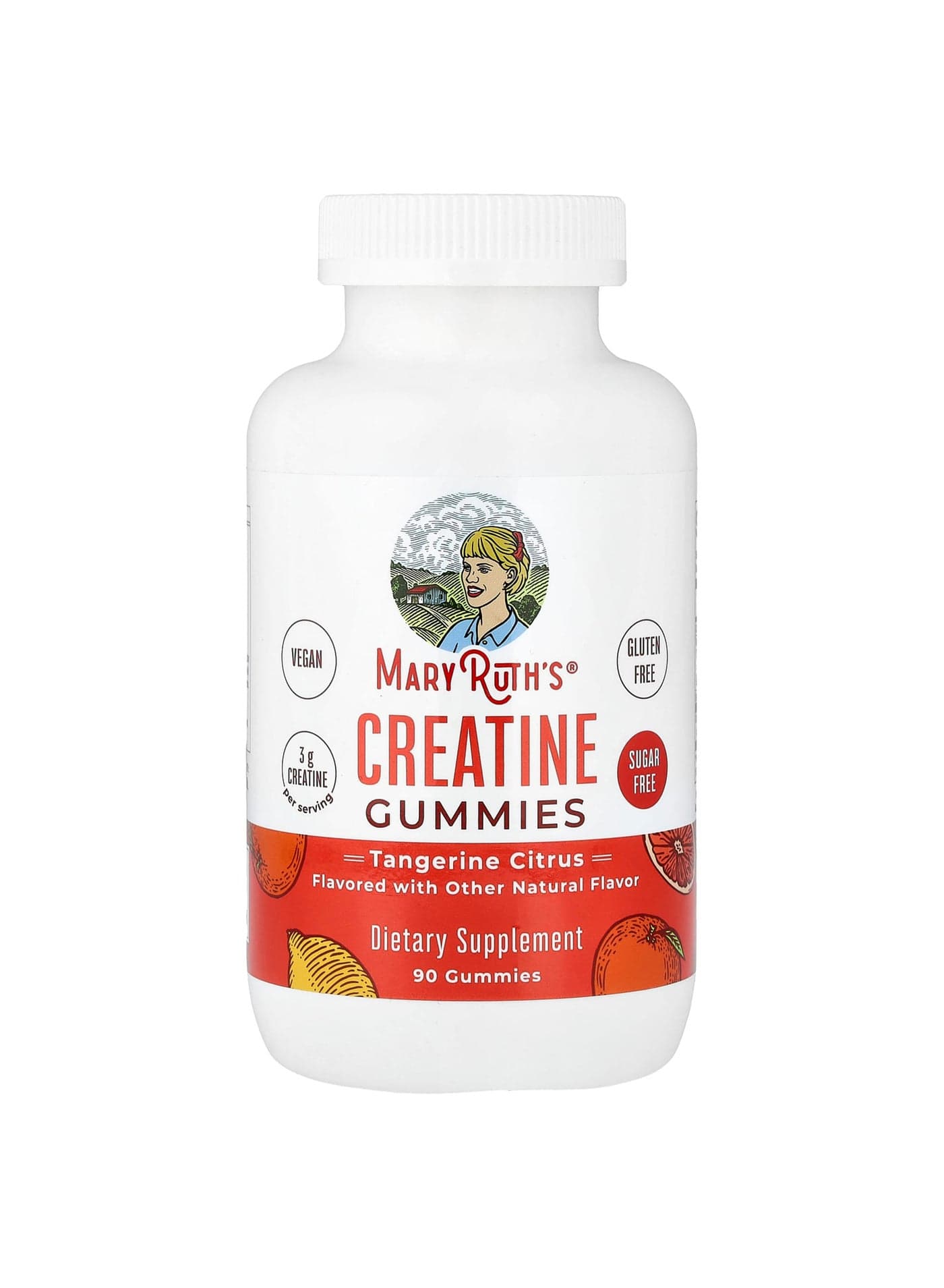 Creatine Gummies, Tangerine Citrus, 90 Gummies