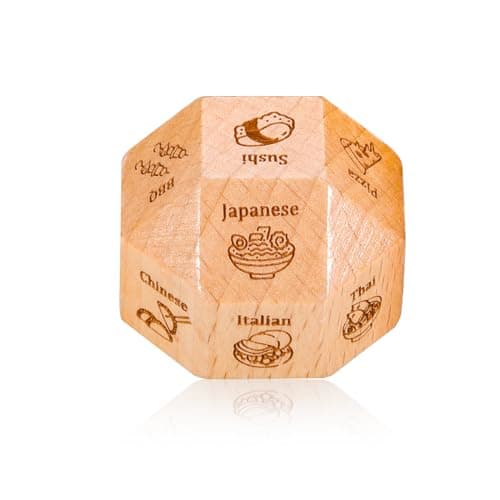 Date Night Dice Boyfriend Gifts Food Dice Easter Basket for Boyfriend Husband Girlfriend Wife Romantic Gifts for Men Women I Love You Gifts Fathers Gifts for Husband