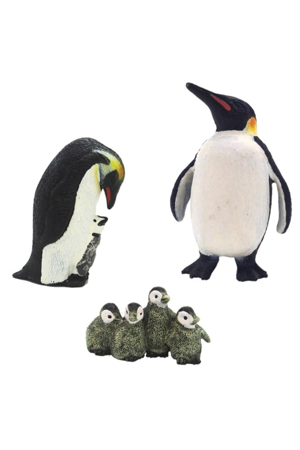 Emperor Penguin Animal Figures , Realistic Penguin Toy set, Wild Animal Ornaments, Jungle Zoo Cognitive Toys, Children's Birthday Party Gifts