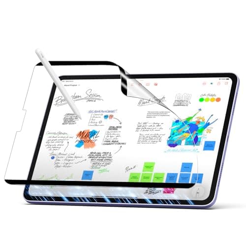 MoKo Magnetic Paper Screen Protector for iPad Air 5th/4th Generation (2022/2020) / iPad Pro 11 Inch (2022/2021/2020/2018), Detachable & Reusable Screen Protector, Anti-Glare Film, Easy Install, Matte
