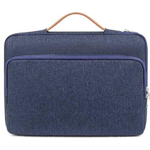 MOCA Laptop Sleeve for 13/13.3/14.2 MacBook & Slim laptops 360° Waterproof Material Laptop Sleeves Case with Anti-Collision Protection - Navy Blue