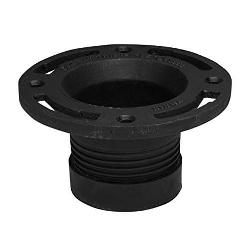 Oatey 4 in. Cast Iron Twist-N-Set closet flange