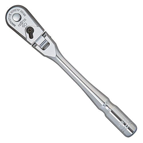 nepros 1/4" sq. Ratchet Handle (90-Tooth Flexible Type)