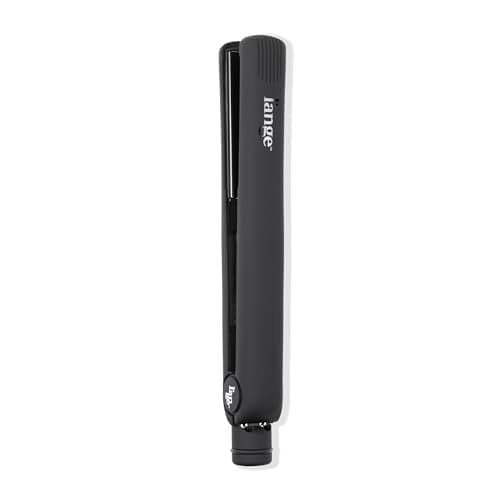 L'ANGE HAIR Aplatir Ceramic 1" Flat Iron | Adjustable Temp & Dual Voltage Hair Straightener | Tourmaline-Infused Plates for Smooth, Frizz-Free Styling | 1 Inch Styling Tool (Black)