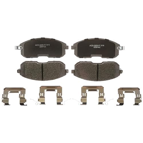 ACDelco Silver 14D815ACHF1 Ceramic Front Disc Brake Pad Set