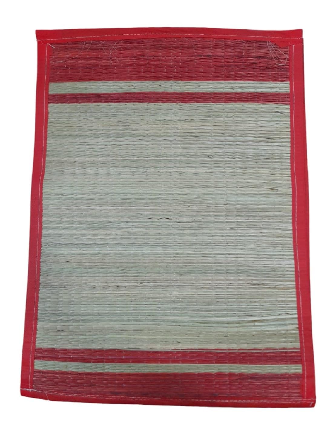 BHAKTI 2 SHAKTI MAKING WORSHIP SPECIAL Bhakti2Shakti Handmade Kusha Grass Pooja Aasan 4 Border Sitting Floor Mats Kushaasan Ecofriendly mat 21 Pieces