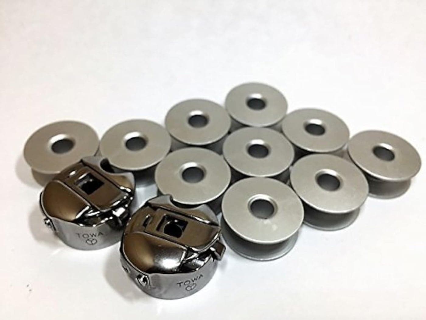 2 BOBBIN CASE52237 10 ALUMINUM BOBBIN FOR JUKI INDUSTRIAL SEWING MACHINE
