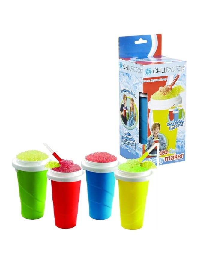 ChillFactor Fruit Slushy Maker Assortment, Frozen Drink Maker for Kids