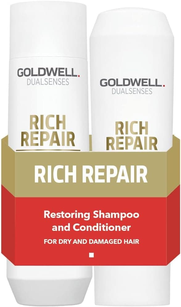 Goldwell Dualsenses Rich Repair Restoring Shampoo 250ml and Conditioner 200ml Set