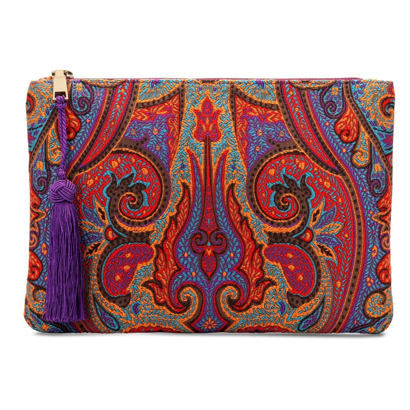 Otto Angelino Designer Womens Bohemian Fashion Clutch Purse Multiple Slots Money Cards Smartphone Ultra Slim