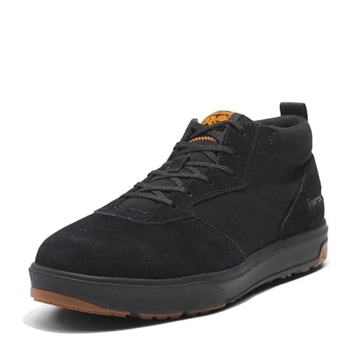 Timberland PRO Men's Berkley Chukka Composite Safety Toe Industrial Casual Work Shoe, Black/Gum-2024 NEW, 13M