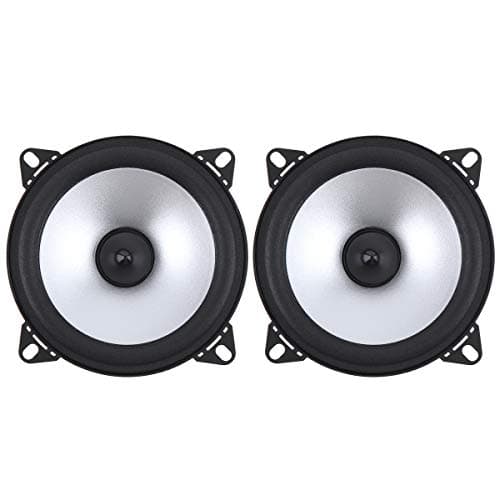 ePathChina 2pcs 4 Inch 60W 2 Way Car Coaxial Vehicle Door Auto Audio Music Stereo Full Range Frequency HiFi Speakers