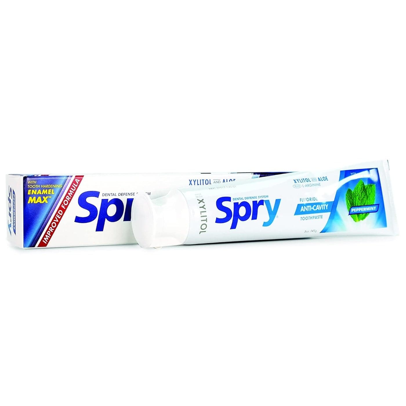Spry Toothpaste Peppermint 4 oz 113 g 4 Ounces