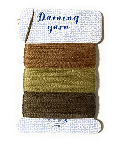 Darning yarn Brown 3 Colors