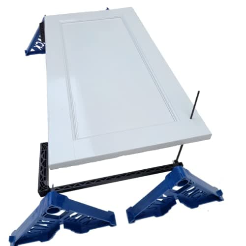 Stak Rack Cabinet Bracket Attachment 6 in 1 Painters Accessory Tool Stacking Design Paint Kitchen Cabinet Doors Interior or Exterior for Contractors Homeowners Set of 2