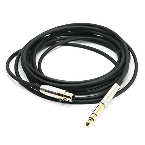 NewFantasia Replacement Audio Upgrade Cable Compatible with AKG K240, K240S, K240MK II, Q701, K702, K141, K171, K181, K271s, K271 MKII, M220, Pioneer HDJ-2000 Headphones 3meters/9.9feet