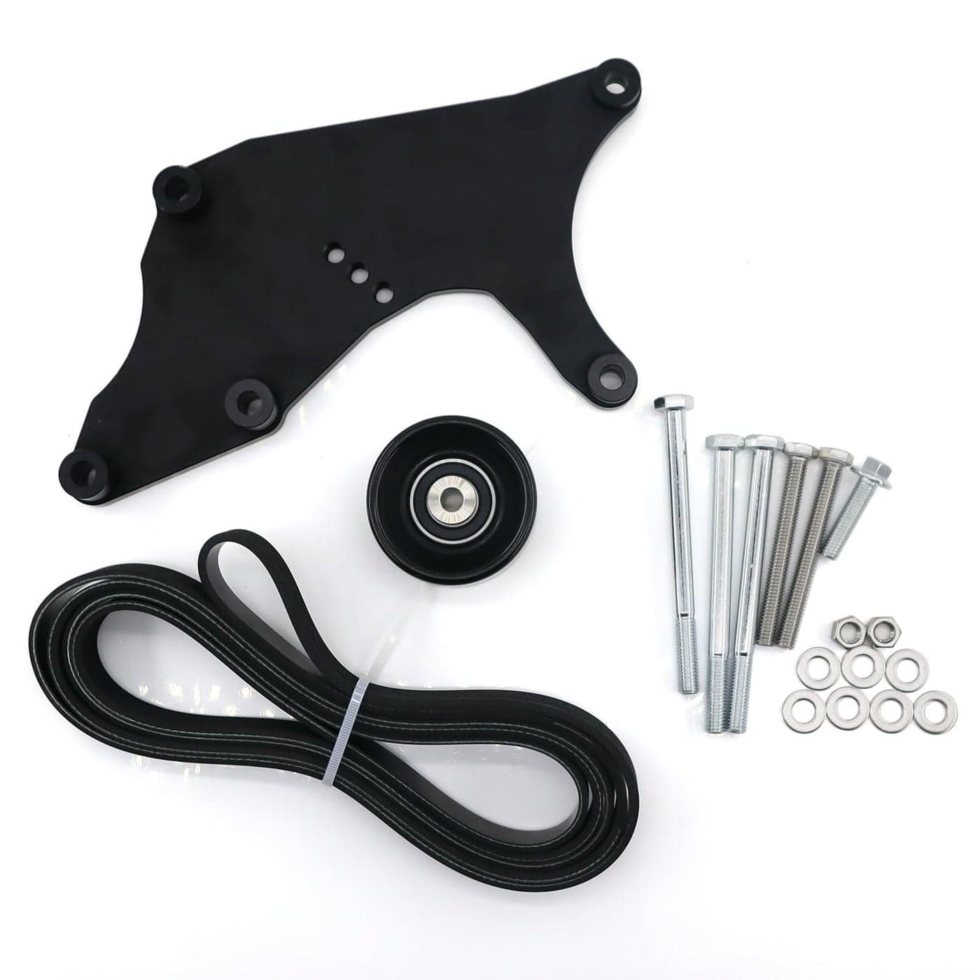 RJSPHH LS Truck Dual Alternator Bracket Kit for Chevy GM 19992013 48 53 60 62L V8 Vortec Engine
