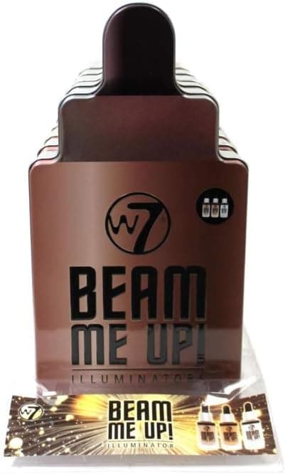 W7 Beam Me Up Illuminators 3 Highlighting Liquid Make Up Gift Set