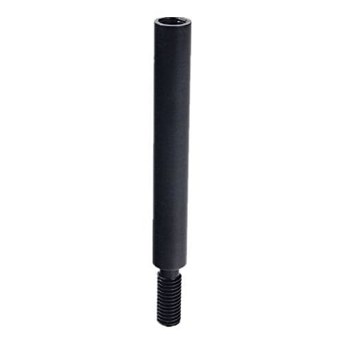 DEWHEL 3.75"(94MM) Type R Style Short Shift knob Lever Extension Extender (12x1.25mm Thread Pitch) Various (Black)