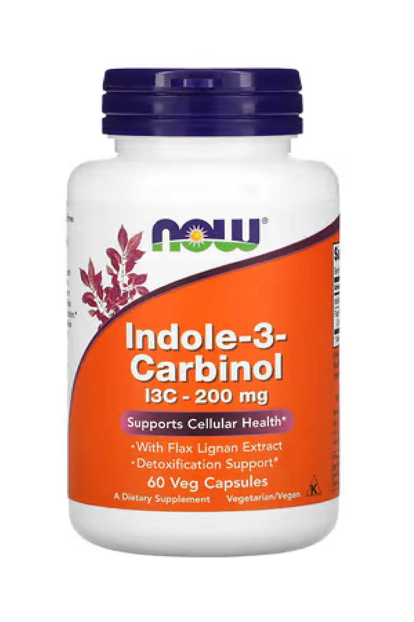 Indole-3-Carbinol, 200 mg, 60 Veg Capsules