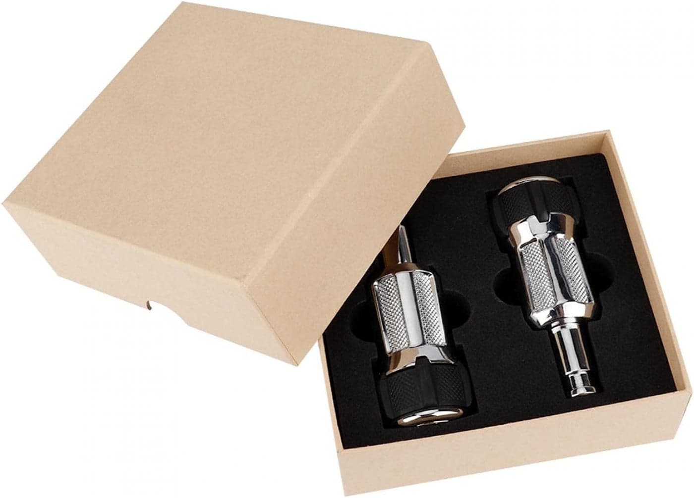 Fydun Stainless Steel Armrest Adjustment Knob Set for Land Rover 2006-2019