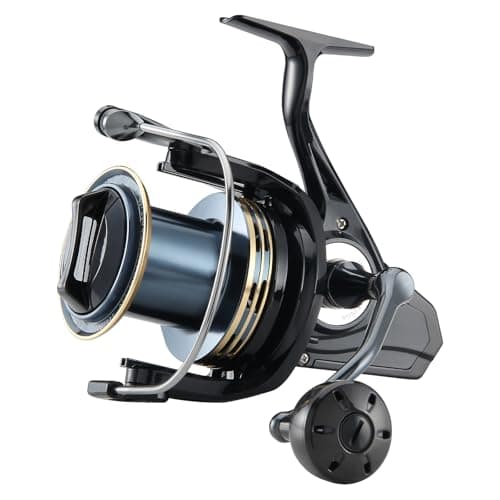 Big Game Surf Spinning Fishing Reel 80001200020KG Drag Power BacklashFree BearingsMetal Reel SeatZinc Alloy Gear for Saltwater Inshore and Offshore Fishing YT 14000