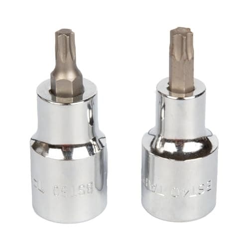 Taparia Torx Bit Socket Set BST30 / 40, 1/2" Square Drive Set of 2 forge bit of T30 & T40 - Industrial & DIY Applications