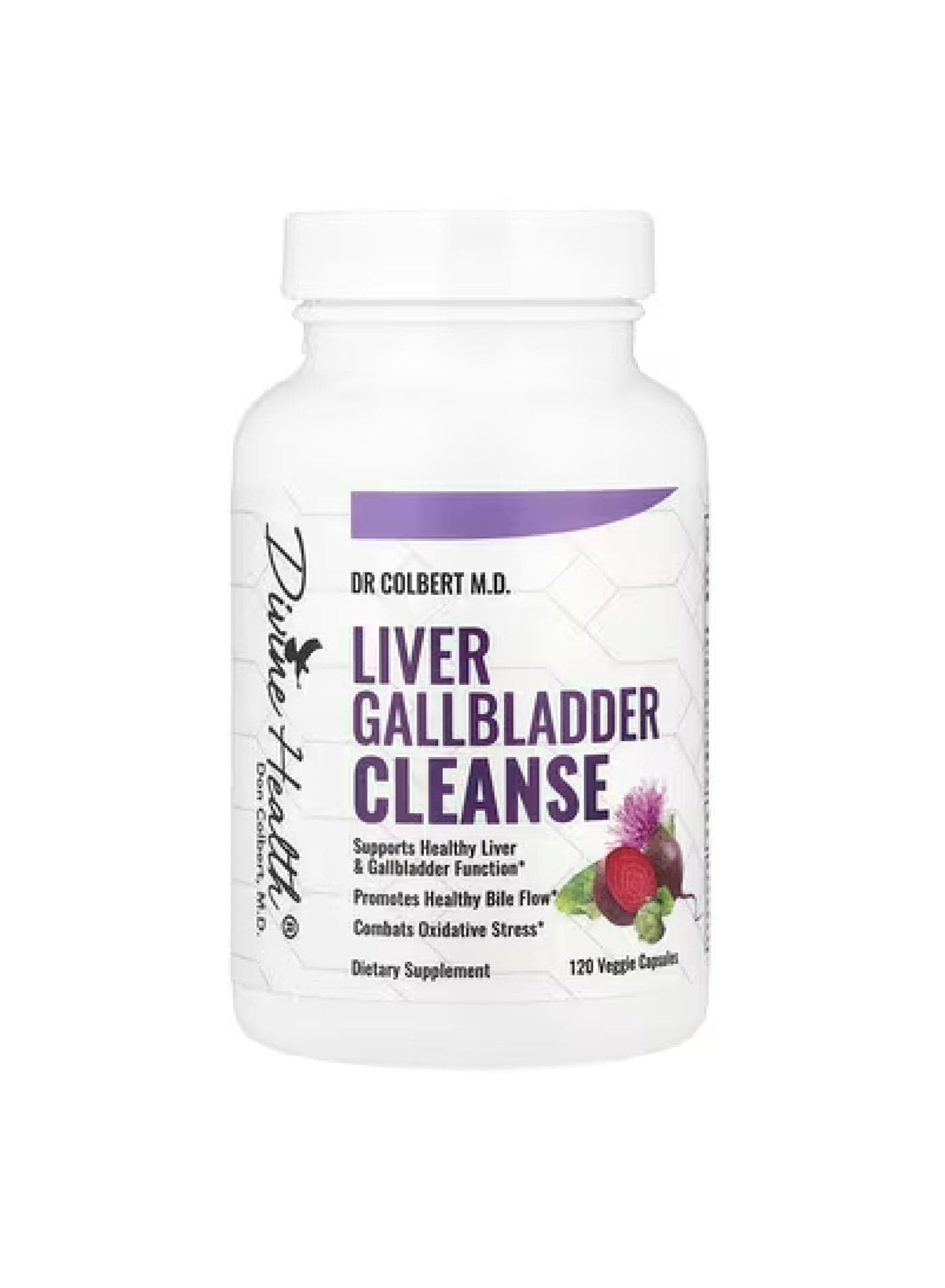 Dr Colbert M.D. Liver Gallbladder Cleanse, 120 Veggie Capsules