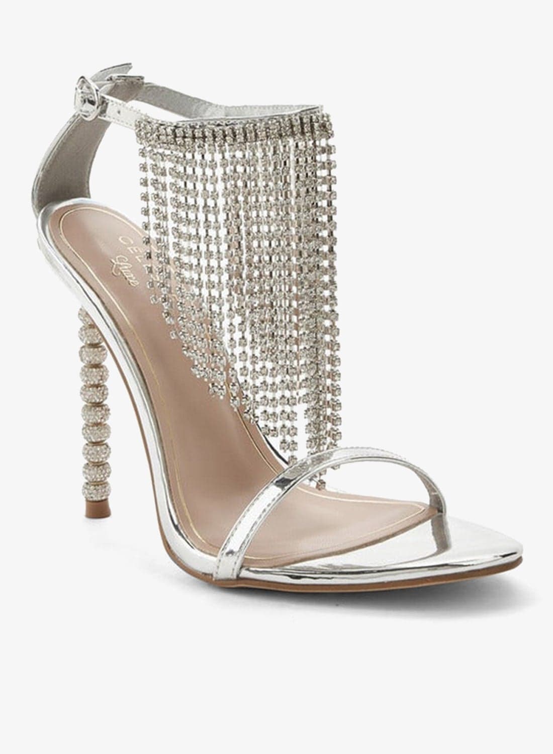 Women Embellished Ankle Strap Sandals