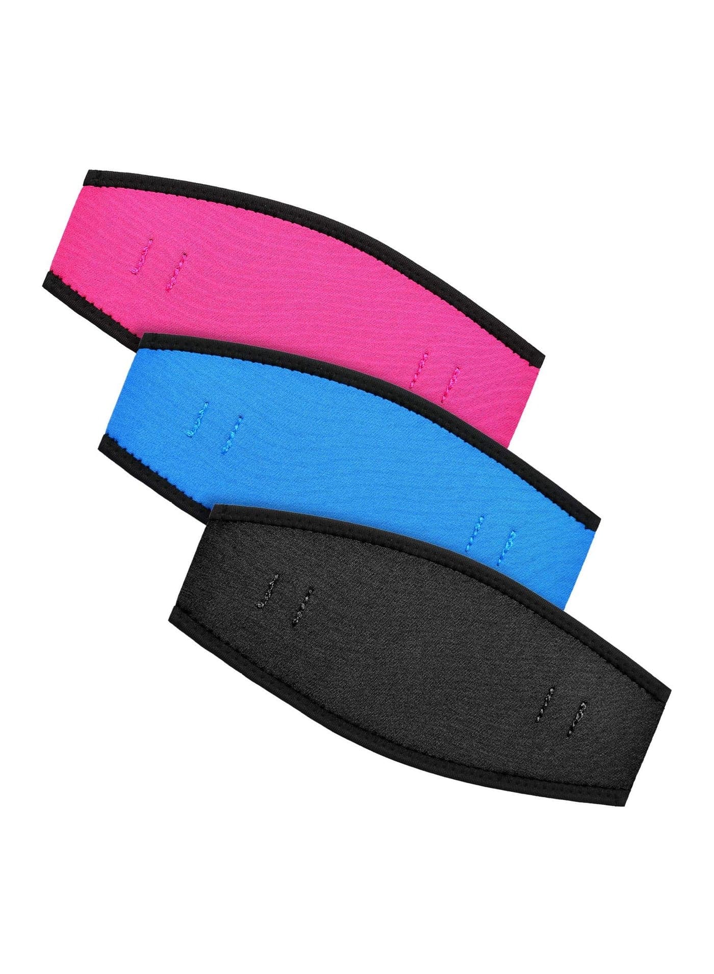 Neoprene Diving Mask, Non Slip Mask Strap Cover For Outdoor Sports and Swimming, Straps Hair Protector Wrap for Dive Snorkel Masks Water Sports, 3 Pieces