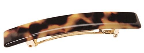 France Luxe Luxury Rectangle Barrette, Tokyo - Classic French Design for Everyday Wear