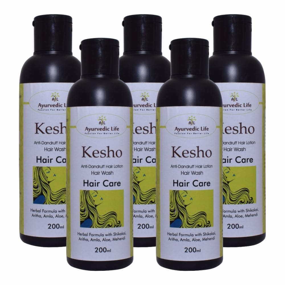 Ayurvedic Life Kesho Vedic Hair Wash 200ml Pack of 5