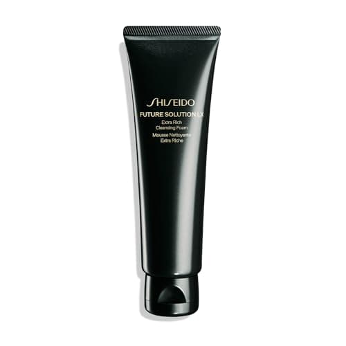 Shiseido Future Solution LX Extra Rich Cleansing Foam 125 mL Rich Foaming Cleanser for Smooth and Vibrant Skin NonComedogenic All Skin Types