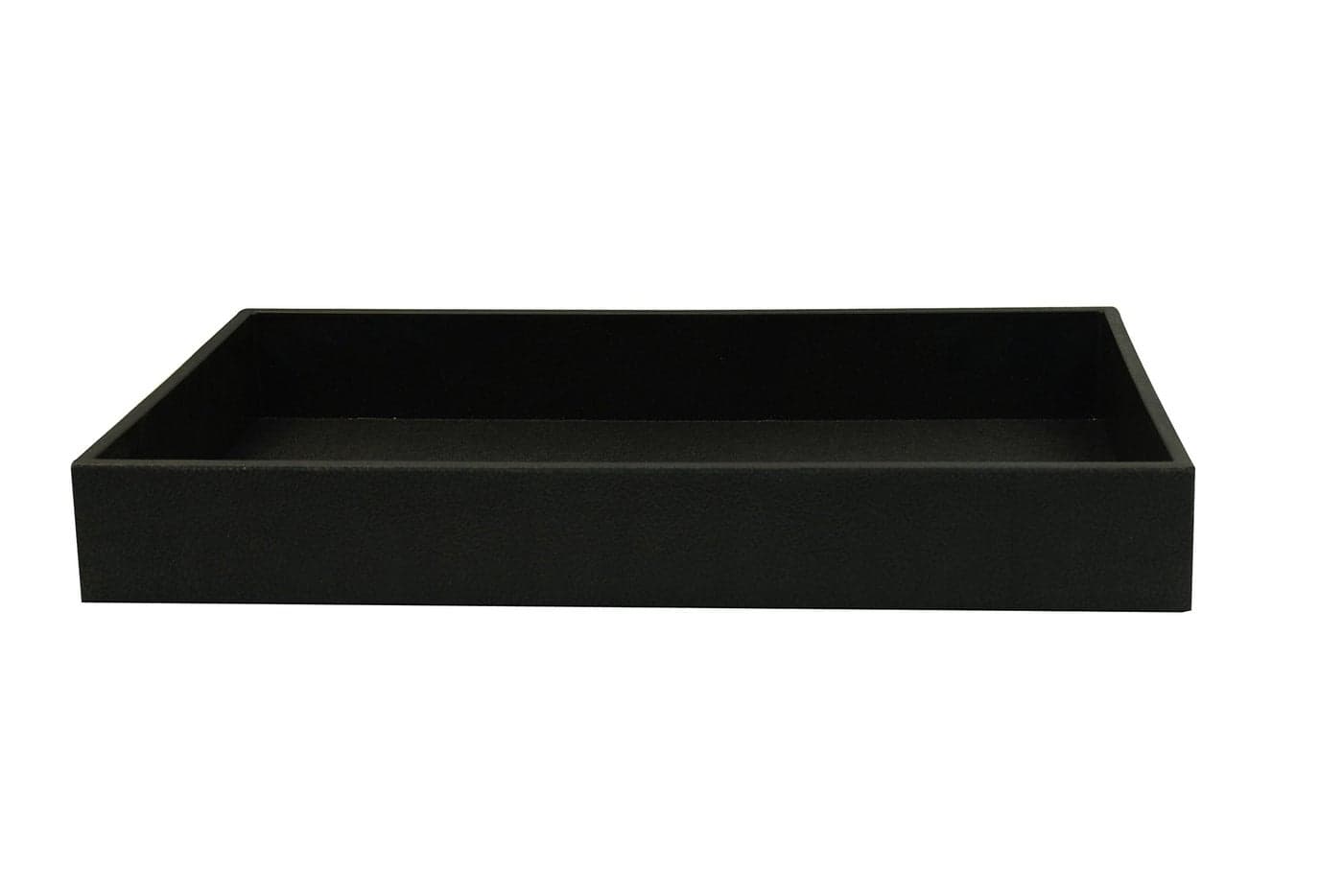 Black Plastic Full Size Jewelry Display Tray Organizer 2 Tall