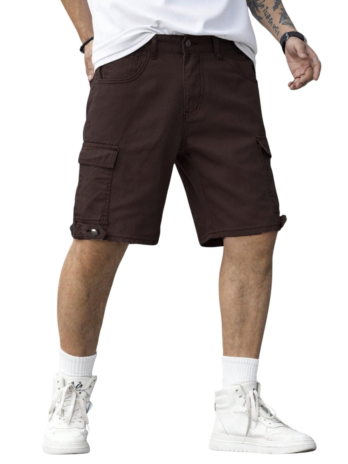 GRECIILOOKS Men Shorts Cotton Casual ShortsPant