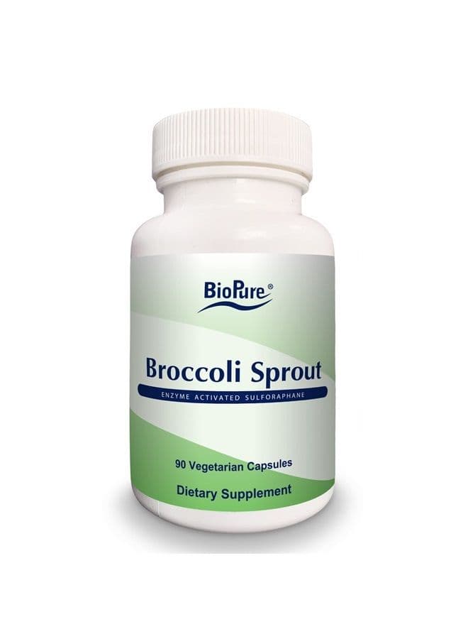 Broccoli Sprout Supplement – Phytonutrient-Rich Powerhouse Loaded with Bioactive Compounds, Including Sulforaphane, for Immune Function, Brain Health, Gut Balance, & Detox – 90 Capsules