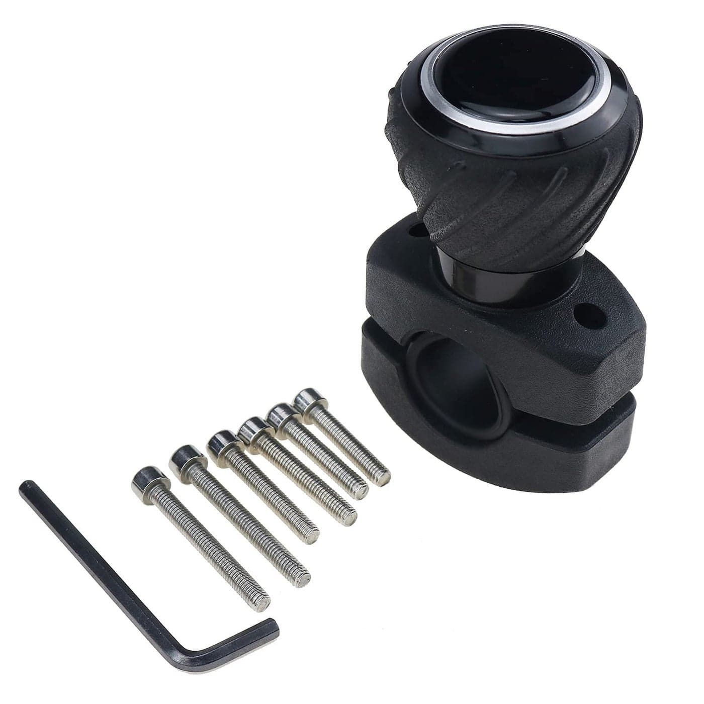 DVPARTS Universal Steering Wheel Deluxe Steering Wheel Power Handle Spinner Knob Steering Wheel Knob Steering Wheel Spinners for Tractors Forklifts Trucks Lawn Mowers Cars Boats and Many More