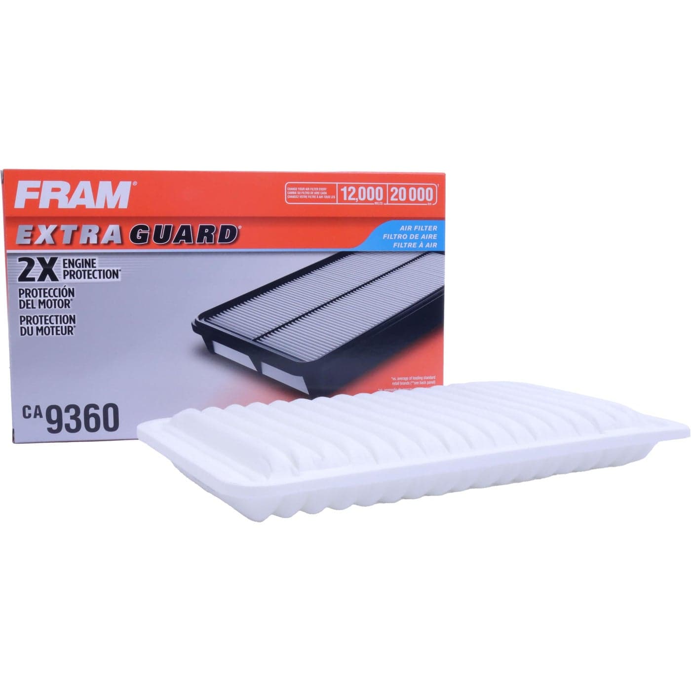FRAM Extra Guard Air Filter CA9360 for Select Lexus and Toyota Vehicles